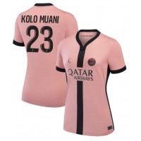 Paris Saint-Germain Randal Kolo Muani #23 Tredjetrøje Dame 2024-25 Kortærmet